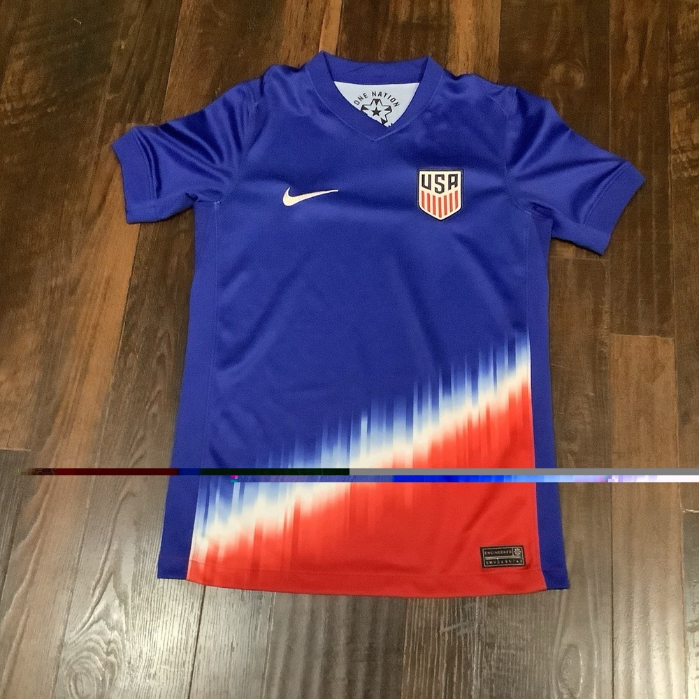 2024 Nike Dri-Fit USA USMNT Stadium Away Soccer Jersey Gradient Youth Medium